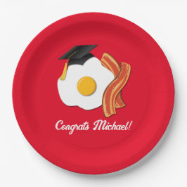 ブレックファーストブランチ卒業パーティー ペーパープレート