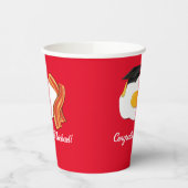 ブレックファーストブランチ卒業パーティー 紙コップ (左)