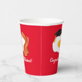 ブレックファーストブランチ卒業パーティー 紙コップ (右)