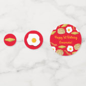 ブレックファーストブランチ誕生日パーティキッズ コンフェッティ (正面)