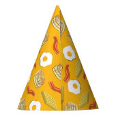 ブレックファーストブランチ誕生日パーティキッズ パーティーハット (裏面)