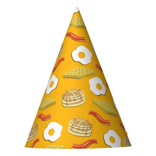 ブレックファーストブランチ誕生日パーティキッズ パーティーハット (正面)