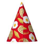 ブレックファーストブランチ誕生日パーティキッズ パーティーハット (裏面)