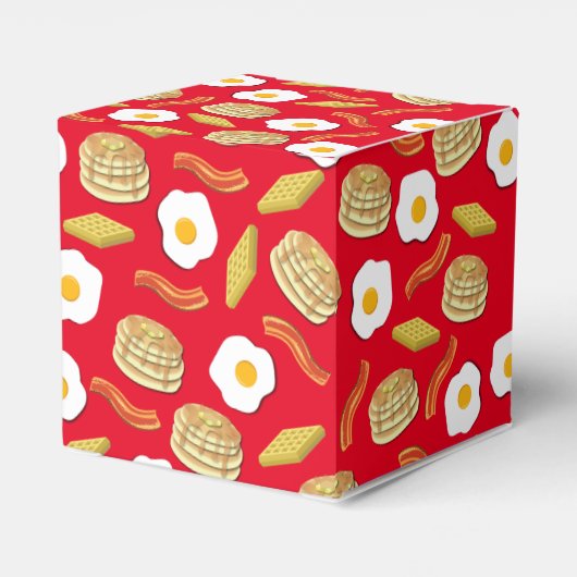 ブレックファーストブランチ誕生日パーティキッズ フェイバーボックス (裏面サイド)