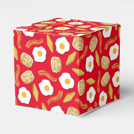 ブレックファーストブランチ誕生日パーティキッズ フェイバーボックス (正面サイド)