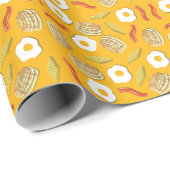 ブレックファーストブランチ誕生日パーティキッズ ラッピングペーパー (ロールコーナー)