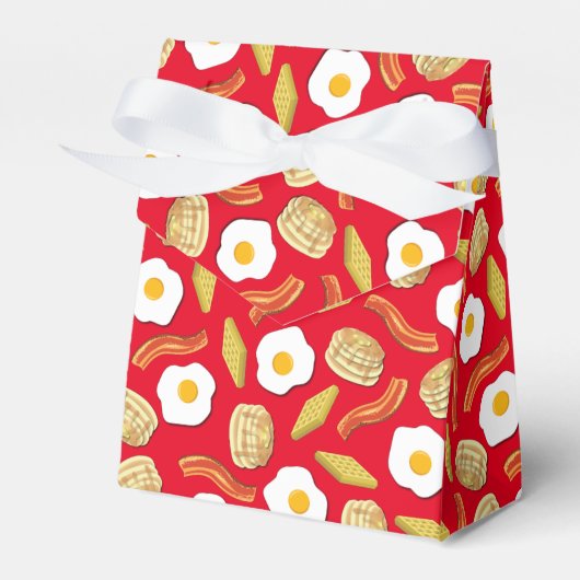 ブレックファーストブルンチバースデーパーティー フェイバーボックス (正面サイド)