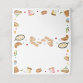 ブレックファーストブルンチフードテント座席表 プレイスカード (外部開封)