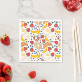 ブレックファーストブルンチフードビュッフェ スタンダードカクテルナプキン (インサイチュ)