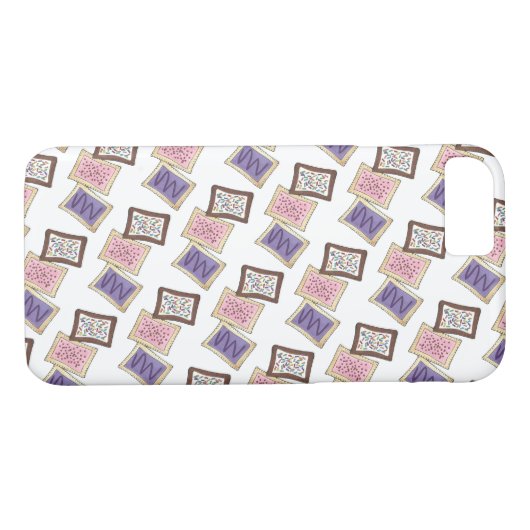 ブレックファーストペストリーフロストトースターペストリーグルメ Case-Mate iPhoneケース (裏面(横))