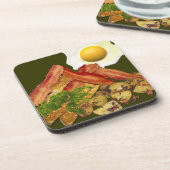 ブレックファーストランドスケープベーコンエッグ コースター (左側)