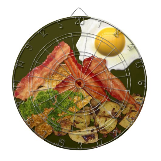 ブレックファーストランドスケープベーコンエッグ ダーツボード (正面)