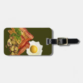 ブレックファーストランドスケープベーコンエッグ ラゲッジタグ (正面横)