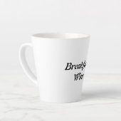 ブレックファーストワインマグ カフェラテマグ (左アングル)