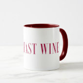 ブレックファーストワイン – コーヒーマグ マグカップ (正面右)