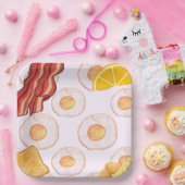 ブレックファースト – ブランチ紙プレート ペーパープレート (パーティー)