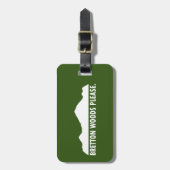 ブレットン・ウッズ ラゲッジタグ (正面縦)