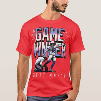 ブレット・マハー・ダラスのゲーム優勝者Tシャツ Tシャツ