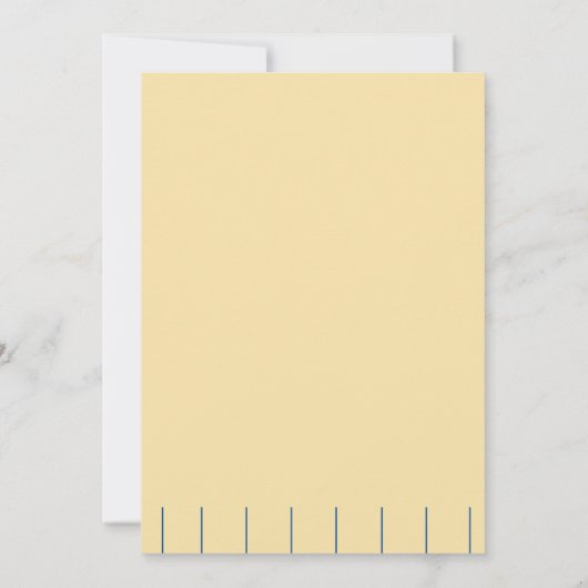 ブレッドアンドバターディナーパーティの招待状 招待状 (裏面)