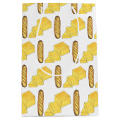 ブレッドバターバゲッフランスのトベーカリーローフグルメ ミディアムペーパーバッグ (正面)