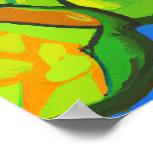 ブレッドフルーツの破り – ポスターとデジタルプリント ポスター (角)