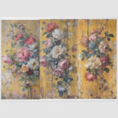 ブレッドボード用イエローフローラティッシュペーパー 薄葉紙 (正面)