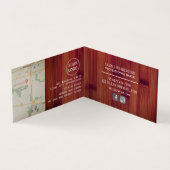 ブレッドボード、ベーカース、ベーカリーストア詳細 名刺 (内部)