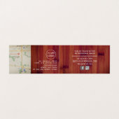 ブレッドボード、ベーカース、ベーカリーストア詳細 名刺 (内部フラット)