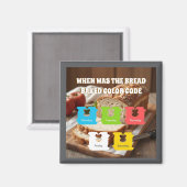 ブレッドメーカーのカラーコード磁石 マグネット (正面/裏面)