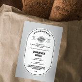 ブレッドローフミニマルコテージローソー生地ベーカリー フードラベル