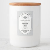 ブレッドローフミニマルコテージローソー生地ベーカリー フードラベル (正面)