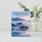 ブレッド湖　スロベニア ポストカード (スタンド正面)