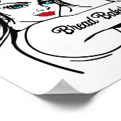 ブレッド・ベイカー・ロージー・ザ・リベーターのピン留め ポスター (角)