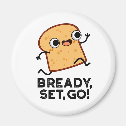 ブレディーセットおもしろいゴランニングーのパン マグネット (正面)