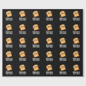 ブレディーセットおもしろいゴランニングーのブレッドプンダークBG ラッピングペーパー (フラット)