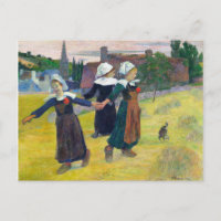 ブレトンガールズ踊りポンエイベンバイポールゴーギャン