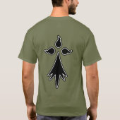 ブレトンクレスト&エルミン Tシャツ (裏面)