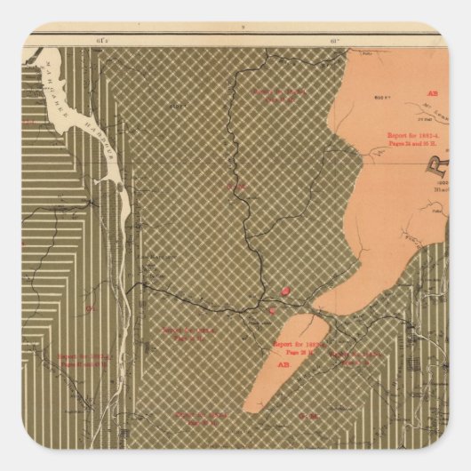 ブレトン岬ノバスコシア島の州3 スクエアシール (正面)