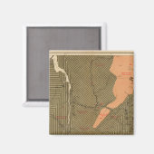 ブレトン岬ノバスコシア島の州3 マグネット (正面/裏面)