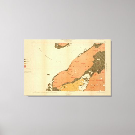 ブレトン岬ノバスコシア島の州9 キャンバスプリント (正面)