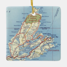 ブレトン岬50の地図
