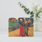 ブレトン農家バイゴーギン最高のポール(Quality) ポストカード (スタンド正面)