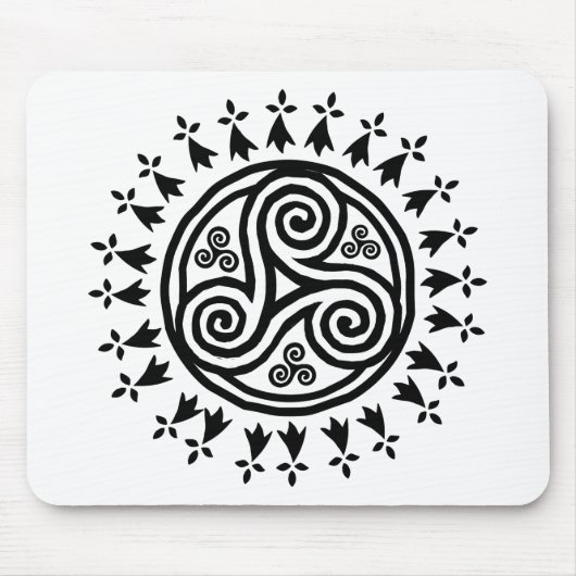 ブレトン・トリスケルと鉱山 マウスパッド (正面)