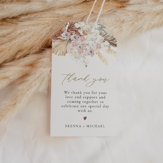 ブレナボヘミアンドライパームアーストーン ギフトタグ