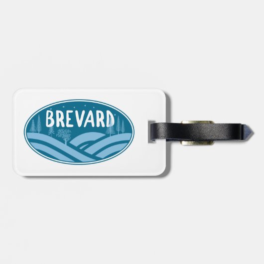ブレバードノースカロライナアウトドア ラゲッジタグ (裏面横)