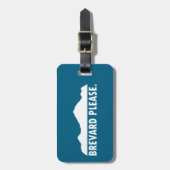 ブレバードノースカロライナ ラゲッジタグ (正面縦)