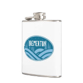 ブレマートンワシントンアウトドア フラスク (左)