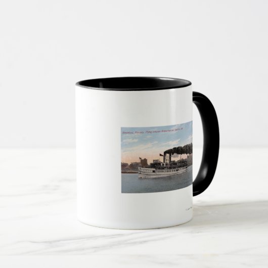 ブレマートン離れへのケネディ汽船 マグカップ (正面右)