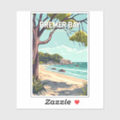 ブレマーベイオーストラリア旅行アートヴィンテージ シール (シート)