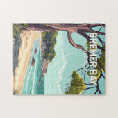 ブレマーベイオーストラリア旅行アートヴィンテージ ジグソーパズル (横)